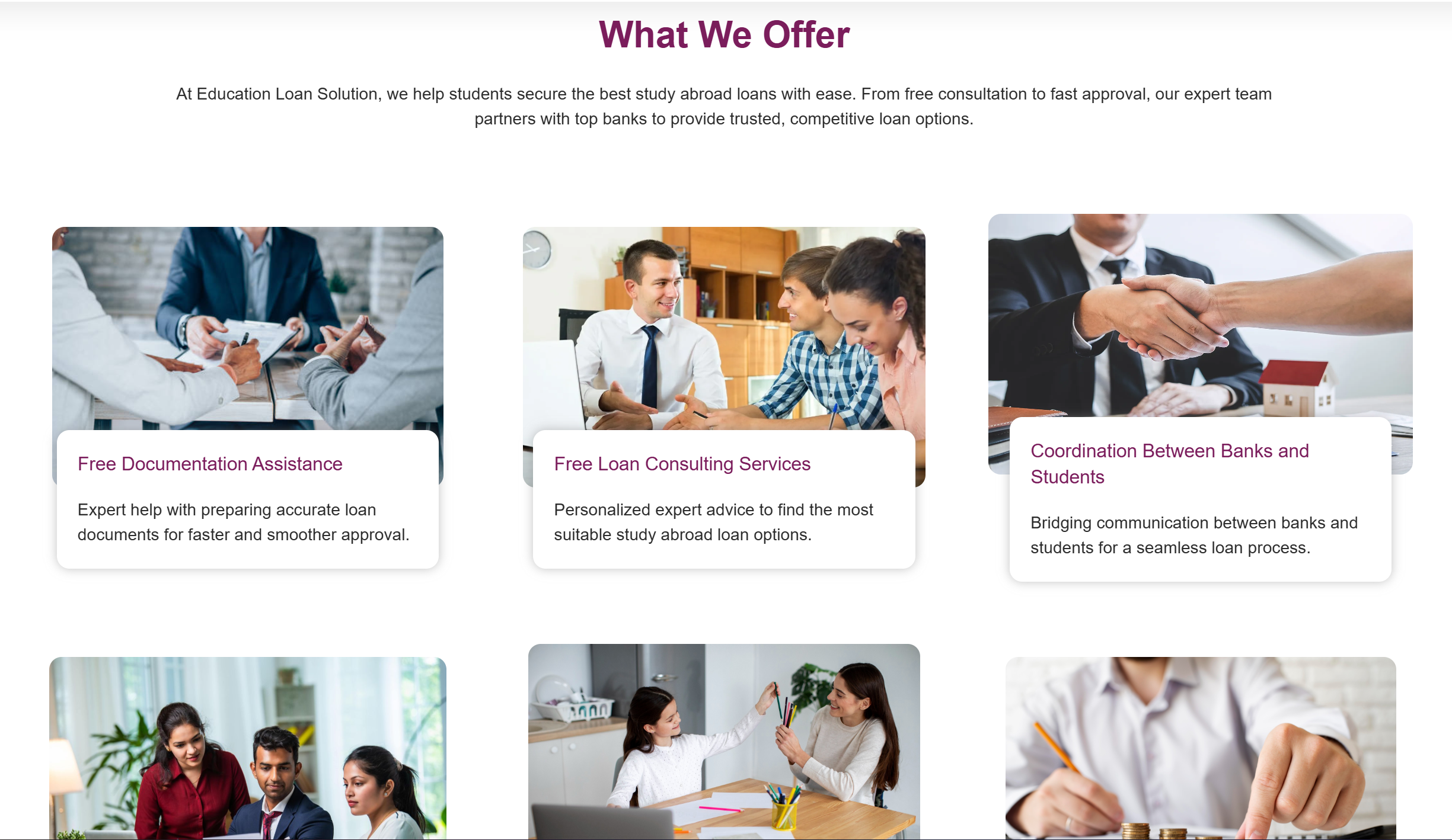 Education Loan Solution