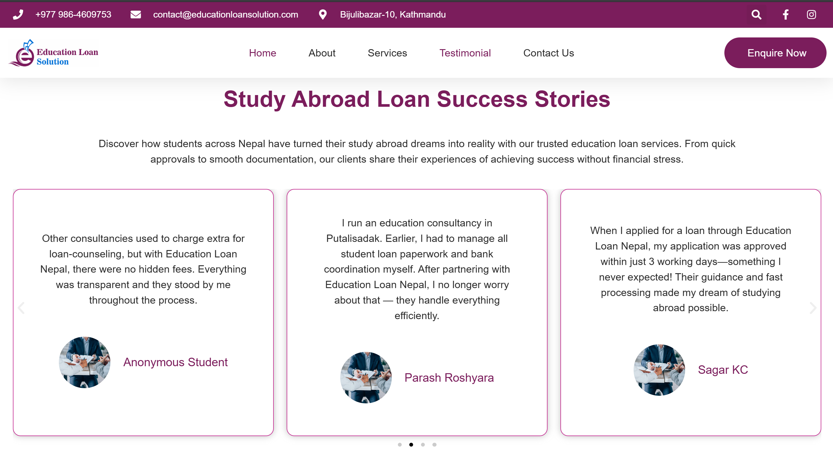 Education Loan Solution